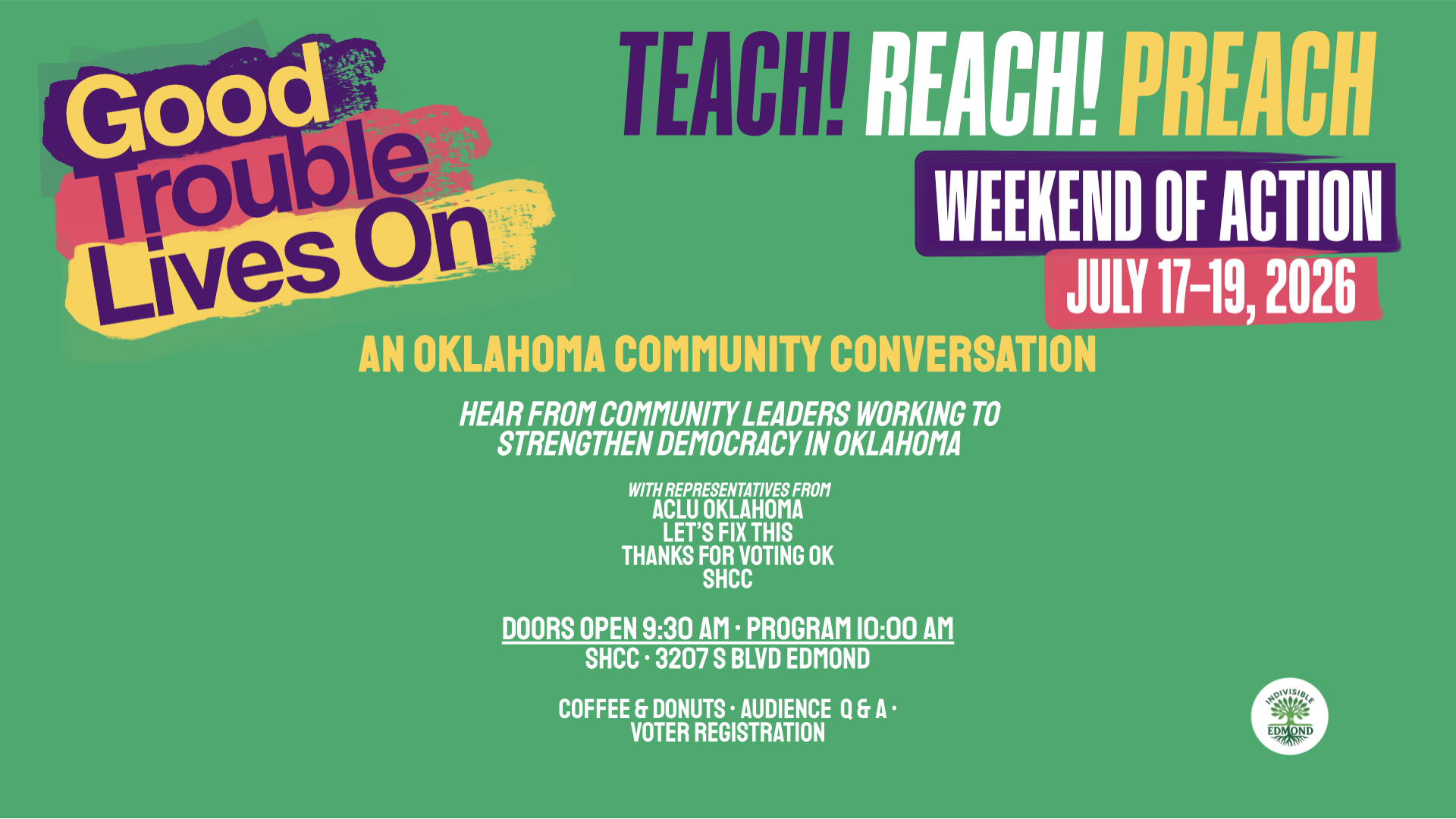 Good Trouble Lives On: An Oklahoma Community Conversation